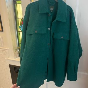 Wild Fable Green Shacket